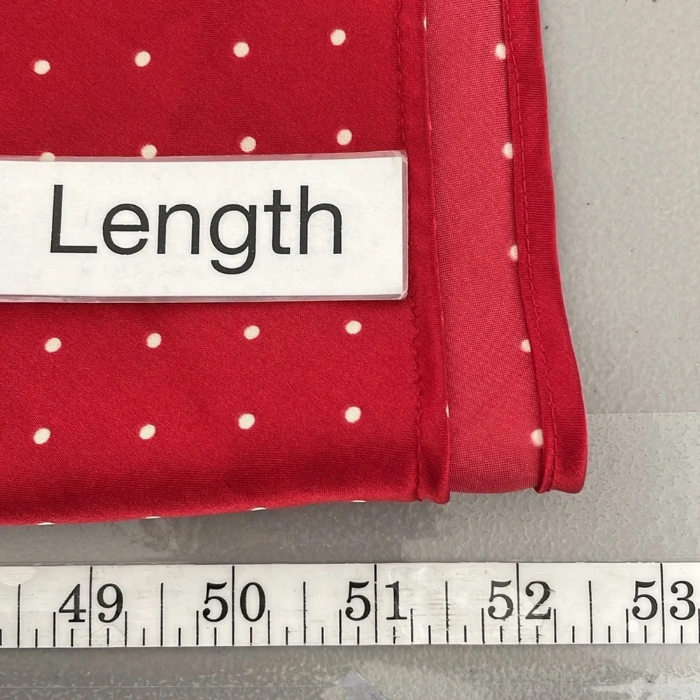 Enchanting Nightgown Women's L Large Red Polka Dots Long Sleepwear Chemise Slip - Picture 16 of 16